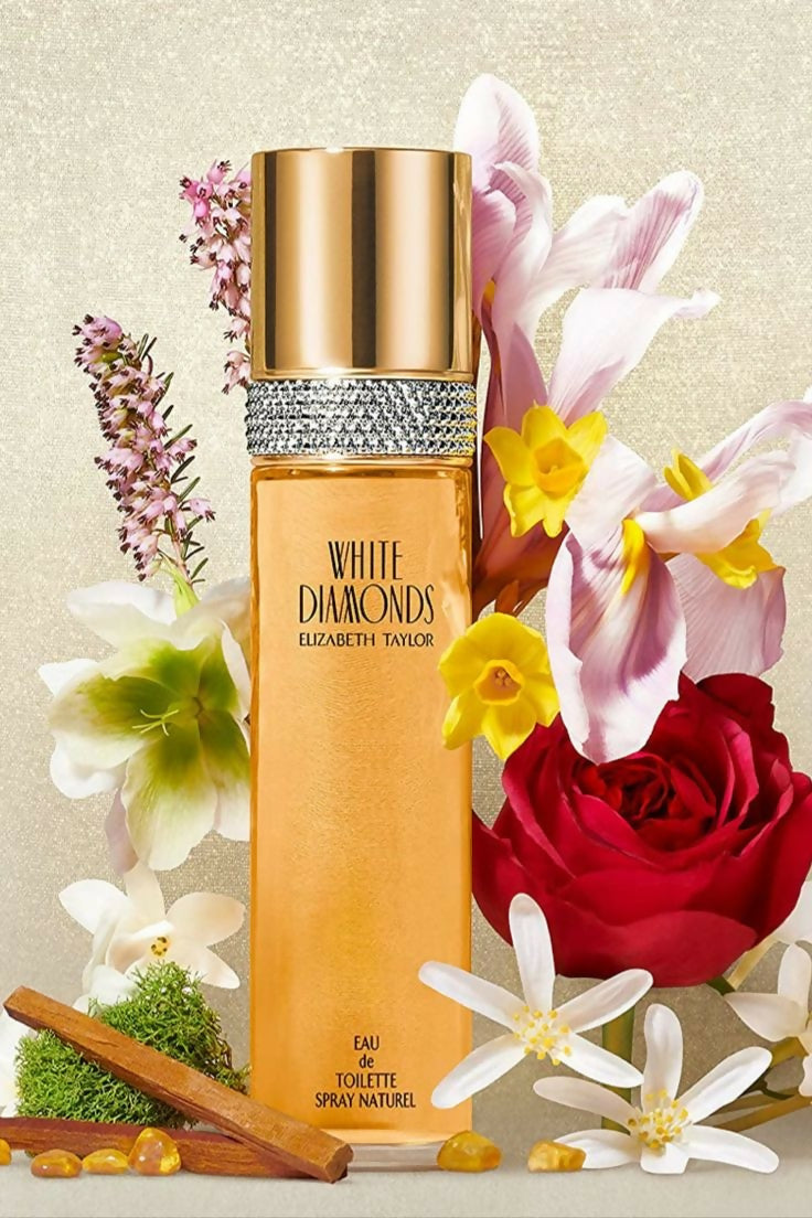 Best Sellers Perfumes- Elizabeth Taylor, White Diamonds, Eau De Toilette EDT Spray, 3_3 Fl Oz