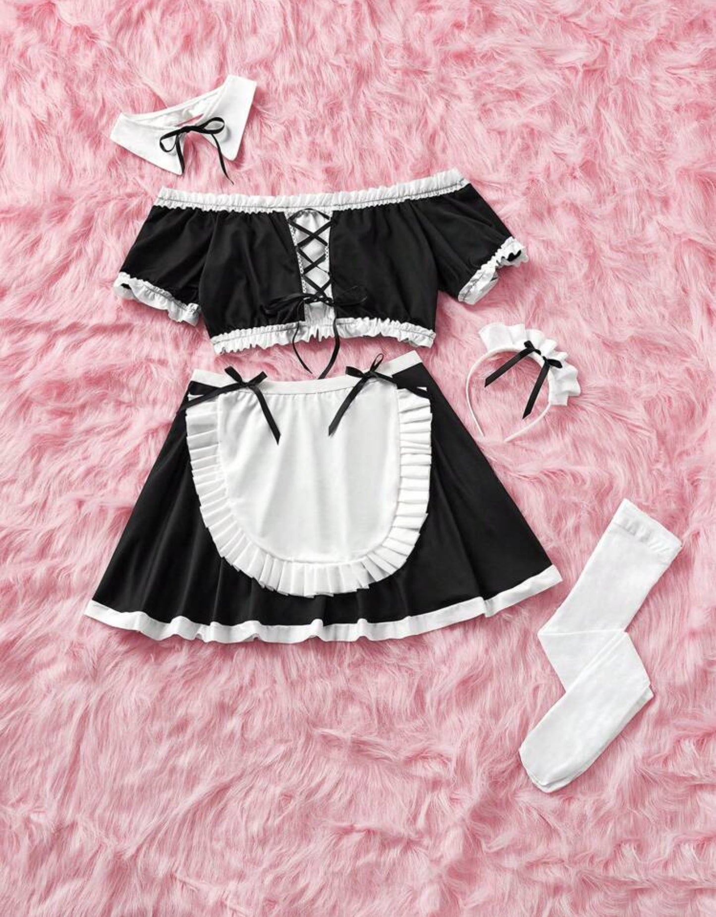 Two Piece Maid Costume