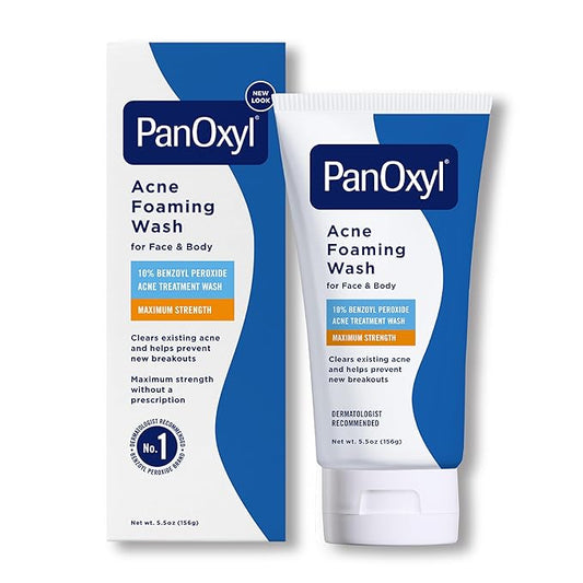 PanOxyl 10% Acne Foaming Wash 5.5 Ounce