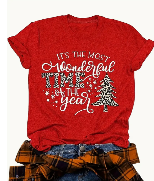 Women's Christmas Graphic Tees