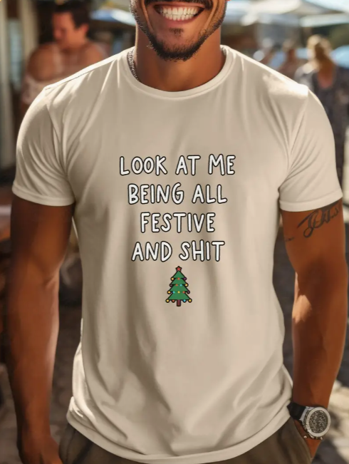 Men's Christmas Graphic Tees