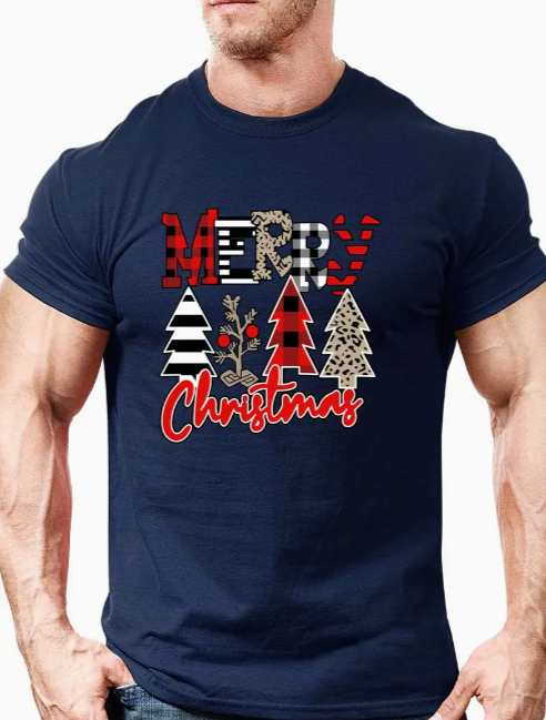 Men's Christmas Graphic Tees