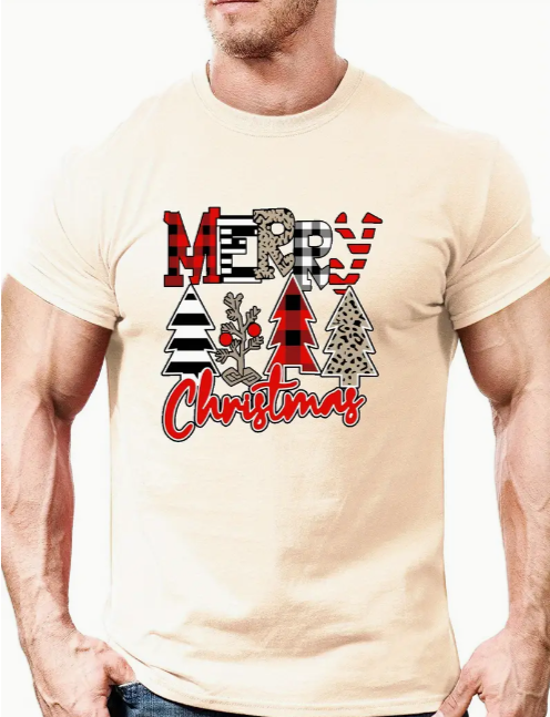 Men's Christmas Graphic Tees